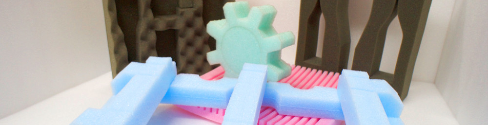 Custom foam packaging steel rule dies for protective inserts