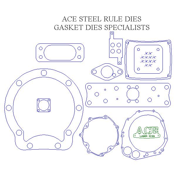 Silicone gasket steel rule die